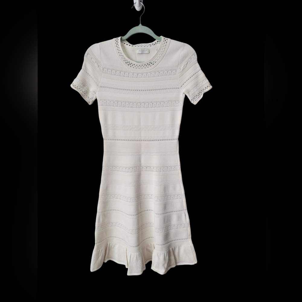 Sandro Paris A-line bodycon dress fit and flare
